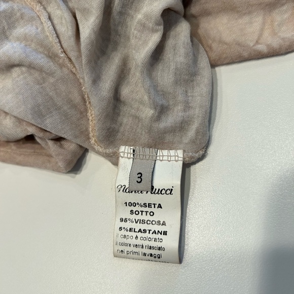 Nana Nucci sleeveless blush tunic with sequin trim - Picture 9 of 10